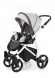 Прогулочная коляска Esspero Newborn Lux (шасси White) Grey Carbon