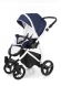 Прогулочная коляска Esspero Newborn Lux (шасси White) Navy Lux