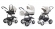 Коляска 3 в 1 Esspero Grand Discovery (шасси Graphite White) Vanila
