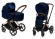 Коляска 2 в 1 Cybex Priam (шасси Rose Gold) Indigo Blue