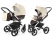 Коляска 2 в 1 Esspero Tour Leatherette (шасси White) Cream leatherette