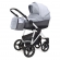 Коляска для новорожденных Esspero Grand Newborn Lux (шасси White) Grey Stone