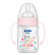 Бутылочка  для кормления WeeBaby Classic Plus, с ручкой, 150 мл, шир горлышко с силик. соской р-р1 Розовый Динозавр